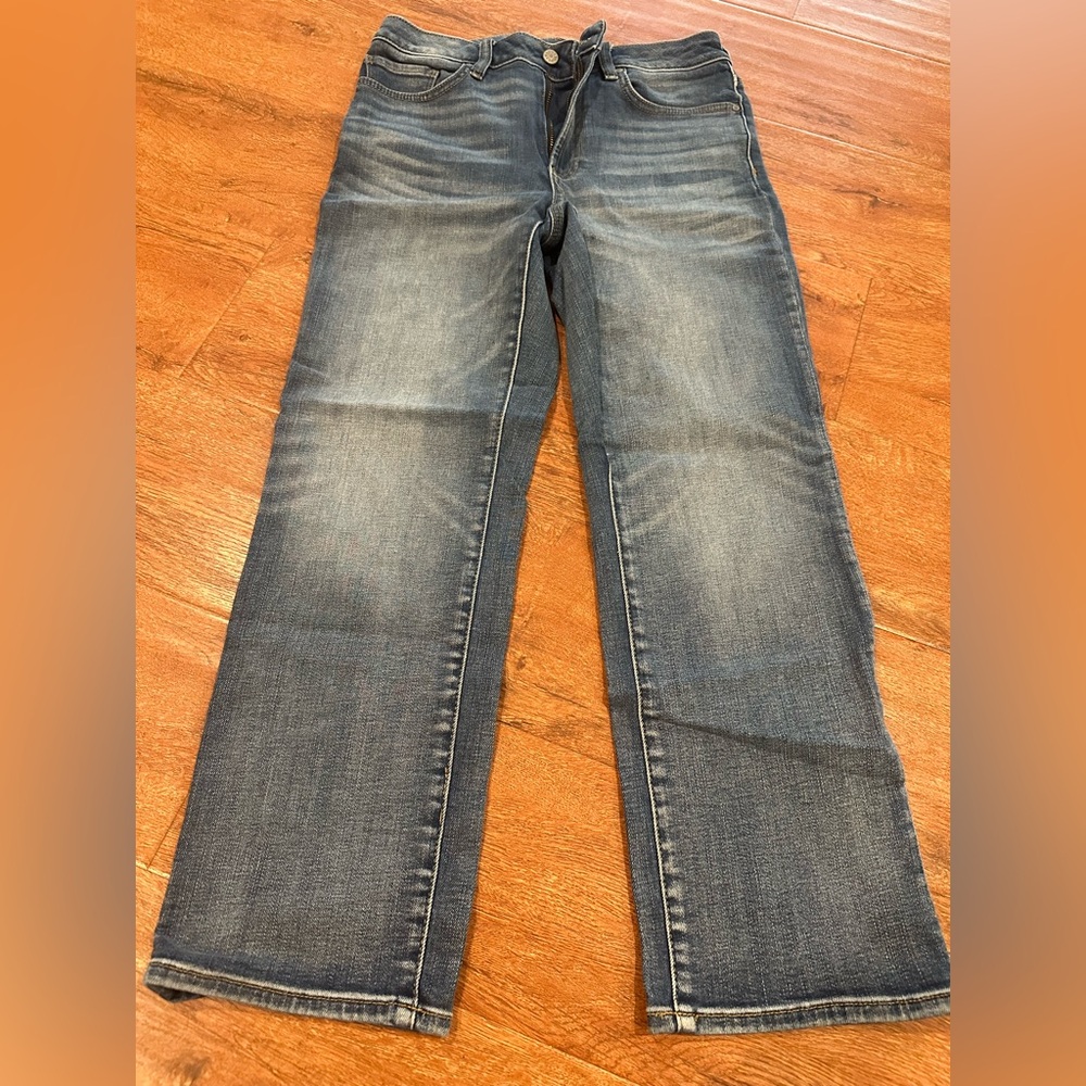 Chico's High Rise Blue Crop Jeans